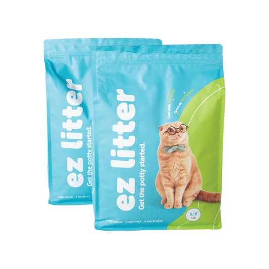 One Month of EZLitter For Two Cats